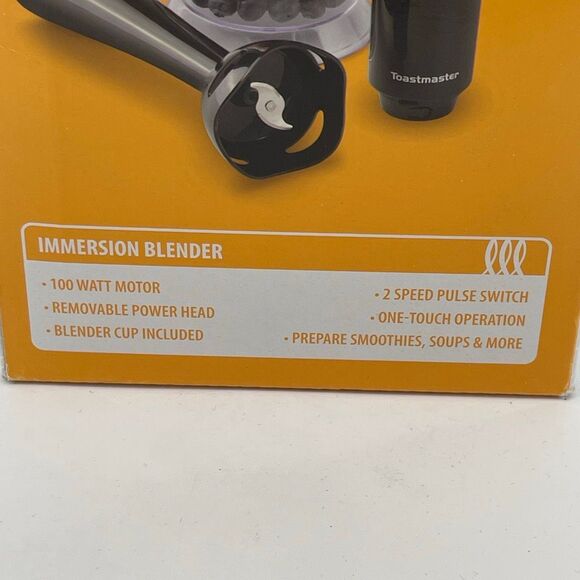 Toastmaster Immersion Blender TM-202IB | New Hand Blender with 25oz Blending Cup - Picture 8 of 12